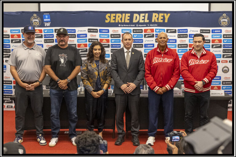 Charros y Diablos Rojos comparecen ante la prensa en la conferencia previa a la Serie del Rey 2025 presentada por G500