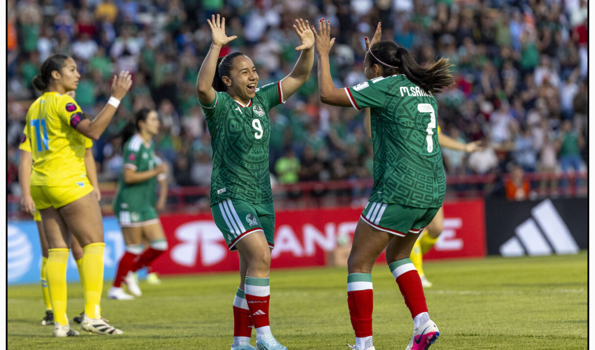 México Femenil firma goleada contundente ante Islas Vírgenes en Zacatecas