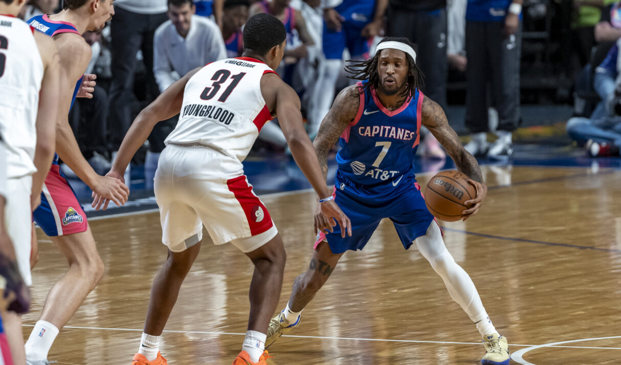 Capitanes de la CDMX caen ante Rip City Remix en duelo de Playoffs en la Arena CDMX