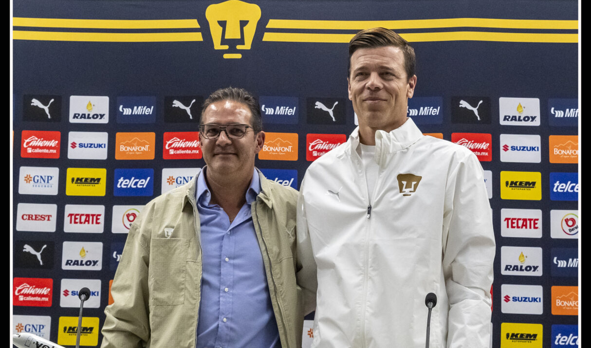 Conferencia de Prensa Presentación de «Tano» Esteban Solari como nuevo entrenador del del primer equipo varonil de Pumas.