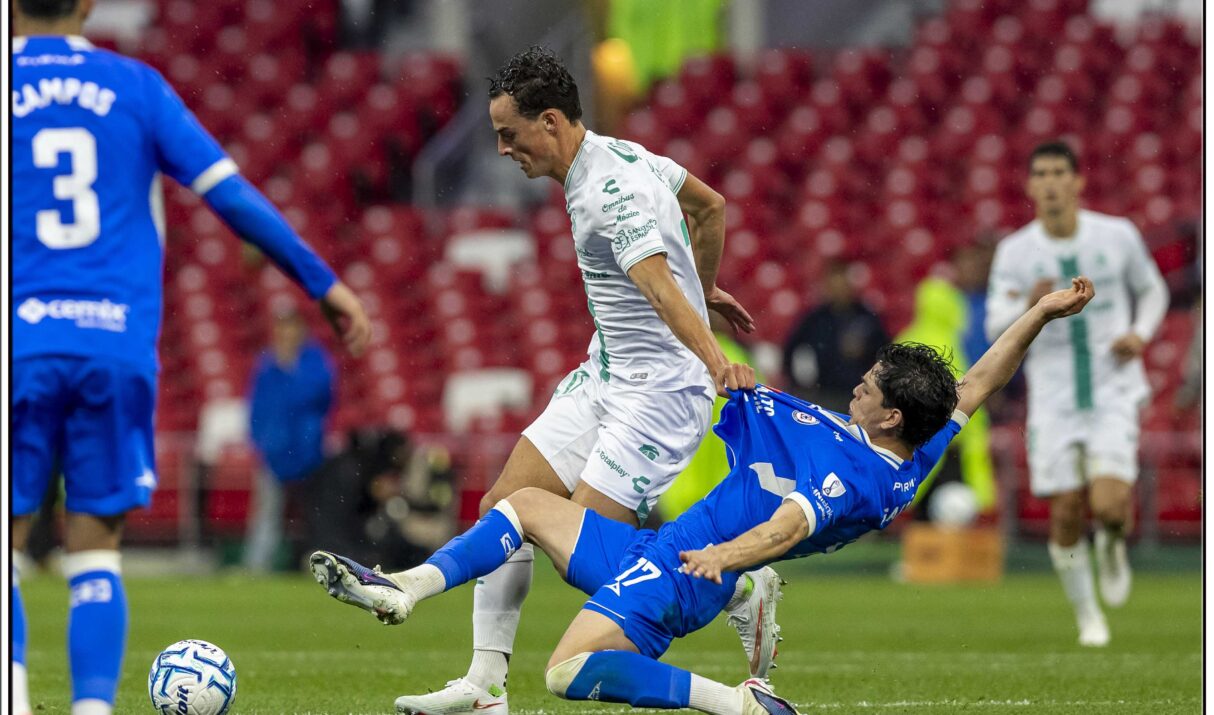 José Paradela rescata a Cruz Azul ante Santos en el Estadio Banorte